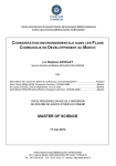 Considération environnementale dans les Plans communaux de développement au Maroc