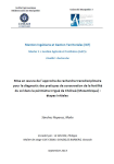 Mise en oeuvre de l´approche de recherche transdisciplinaire pour le diagnostic des pratiques de conservation de la fertilité du sol dans le périmètre irrigué de Chókwè (Mozambique)