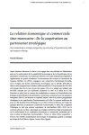 La relation économique et commerciale sino-marocaine