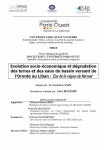 Evolution socio-économique et dégradation des terres et des eaux du bassin versant de l’Oronte au Liban : cas de la région de Hermel