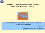 La représentation des populations rurales dans les manuels d'agriculture coloniale