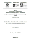 Construction d’indicateurs de durabilité : le cas de la petite pêche artisanale sicilienne