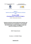 Analyse technico-économique des dossiers de financements de la recherche ou du transfert de technologie en lutte biologique dans les pays d'Afrique de l'Ouest