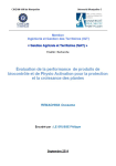 Evaluation de la performance de produits de biocontrôle et de physio-activation pour la protection et la croissance des plantes