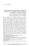 De la nécessité d'étendre les références éthiques de l'approche par les capabilités. Enseignements tirés des pratiques du commerce équitable