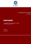 Les Monographies du CIHEAM : Espagne : L’agriculture, l’agro-alimentaire, la pêche et le développement rural 2008