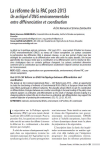 La réforme de la PAC post-2013. Un archipel d’ONG environnementales entre différenciation et coordination