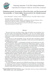 Multidimensional assessment of food security and environmental sustainability: a vulnerability framework for the Mediterranean region