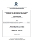 Organisation des références pour le conseil : repérage des exploitations innovantes