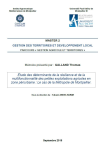 Etude des déterminants de la résilience et de la multifonctionnalité des petites exploitations agricoles en zone périurbaine