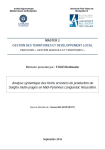 Analyse systémique des freins et leviers de production de Sorgho multi-usages en Midi-Pyrénées Languedoc Roussillon