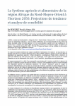 Le Système agricole et alimentaire de la région Afrique du Nord-Moyen-Orient à l’horizon 2050. Projections de tendance et analyse de sensibilité