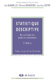 Statistique descriptive : un outil pour les praticiens-chercheurs