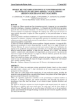 Risque de contamination des eaux souterraines par les nitrates en régions arides