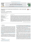 Squaring the circle: agricultural intensification vs. water conservation in Morocco