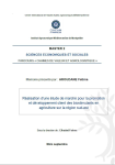 Réalisation d'une étude de marché pour la promotion et développement client des biostimulants en agriculture sur la région sud-est