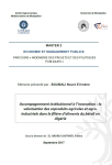 Accompagnement institutionnel à l’innovation : la valorisation des coproduits agricoles et agroindustriels dans la filière d’aliments du bétail en Algérie