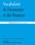 Vocabulaire de l’économie et des finances