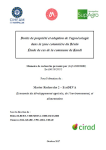 Droits de propriété et adoption de l'agroécologie dans la zone cotonnière du Bénin