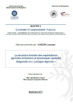 La structure foncière des exploitations agricoles, évolutions et dynamiques spatiales