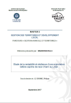 Etude de la rentabilité et résilience d’une exploitation laitière caprine de race Chami au Liban