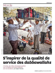 S’inspirer de la qualité de service des dabbawallahs