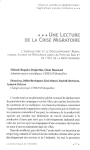 Une lecture de la crise migratoire : l'agriculture et le développement rural comme source de résilience dans les pays du Sud et de l'Est de la Méditerranée