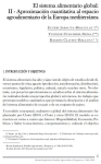 El sistema alimentario global: II - Aproximación cuantitativa al espacio agroalimentario de la Europa mediterránea