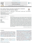 New reading of Saharan agricultural transformation: continuities of ancient oases and their extensions (Algeria)