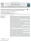 Specialisation and economies of scale or diversification and economies of scope? Assessing different agricultural development pathways