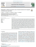 Stakeholders’ attitude towards the reuse of treated wastewater for irrigation in Mediterranean agriculture