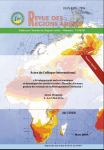 Revue des régions arides, n. 44 - Mars 2018 - Actes du colloque international "Développement socio-économique et dynamique des sociétés rurales : pluralité d'acteurs, gestion des ressources et développement territorial"