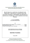 Acceptabilité du compteur à télérelève pour l'irrigation : une étude de la perception et des facteurs favorisant l'engagement des irrigants au service de la télérelève. Cas du bassin du Louts en France