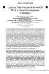 Le secteur laitier français est-il compétitif face à la concurrence européenne et mondiale ?