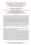 Estimating and monitoring seasonal water consumption of olive orchards in a semi-arid region (Morocco) using the Eddy-covariance system