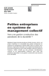 Petites entreprises en système de management collectif