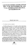 Las elecciones legislativas del 14 de septiembre de 1984 y la atomizacion politica en Marruecos