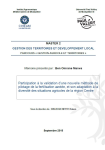 Participation à la validation d’une nouvelle méthode de pilotage de la fertilisation azotée, et son adaptation à la diversité des situations agricoles de la région Centre