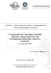 L’organisation de l’agriculture familiale mapuche, comme catalyseur d’un développement individuel, collectif et territorial, La Araucania, Chili