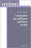 L'évaluation des politiques publiques locales