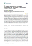 The problem of sustainable intermodal transportation: a case study of an international logistics company, Turkey