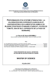 Performances d'un système d'innovation : la valorisation des coproduits agricoles et agroindustriels en alimentation animale en Algérie (tourteaux d'amande d'abricot, pulpes de tomate, son de blé, coproduits de la figue de barbarie)