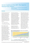 Human capital and the CAP: the case for radical policy reform