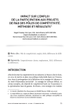 Impact sur l’emploi de la participation aux projets de R&D des pôles de compétitivité