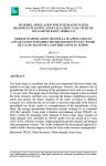 1d model application for integrated water resources planning and evaluation: case study of Souss river basin, Morocco