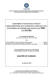 Lancement d'un nouveau produit agroalimentaire sur le marché et mise en place d'un réseau de distribution adapté aux PME