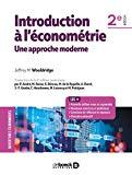 Introduction à l'économétrie : une approche moderne