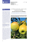 Le réseau national DEPHY EXPE ECOPHYTO pomme