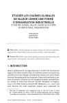 Étudier les chaînes globales de valeur comme une forme d’organisation industrielle