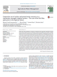 Conjunctive use of surface and ground water resources in a community-managed irrigation system — The case of the Sidi Okba palm grove in the Algerian Sahara